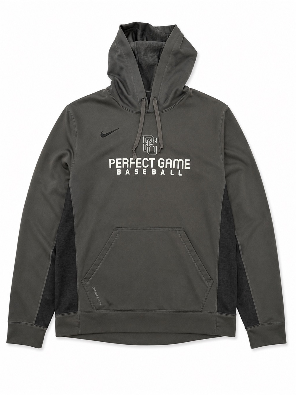 Nike Perfect Game Baseball Charcoal Gray Pullover Hoodie